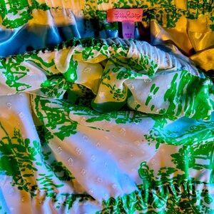 Lilly Pulitzer Long Strapless Dress